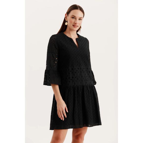 Tyler Boe Ingrid Eyelet Dress NWT size‎ large - Picture 1 of 9